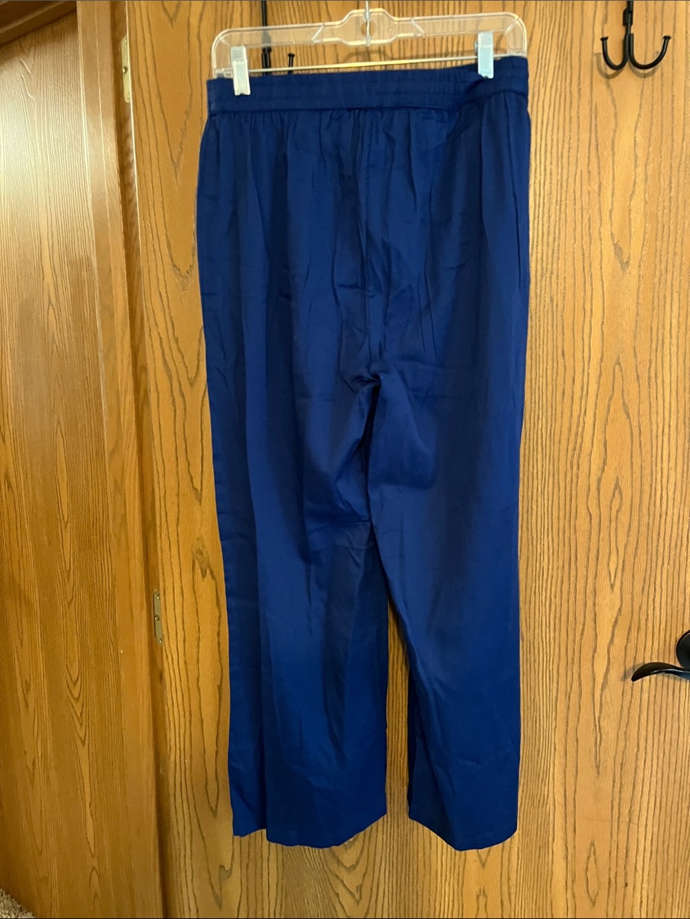 Embroidered Navy Sz L Two-Piece Blue Women's Indian Kurta with Tassel Details - Picture 7 of 7